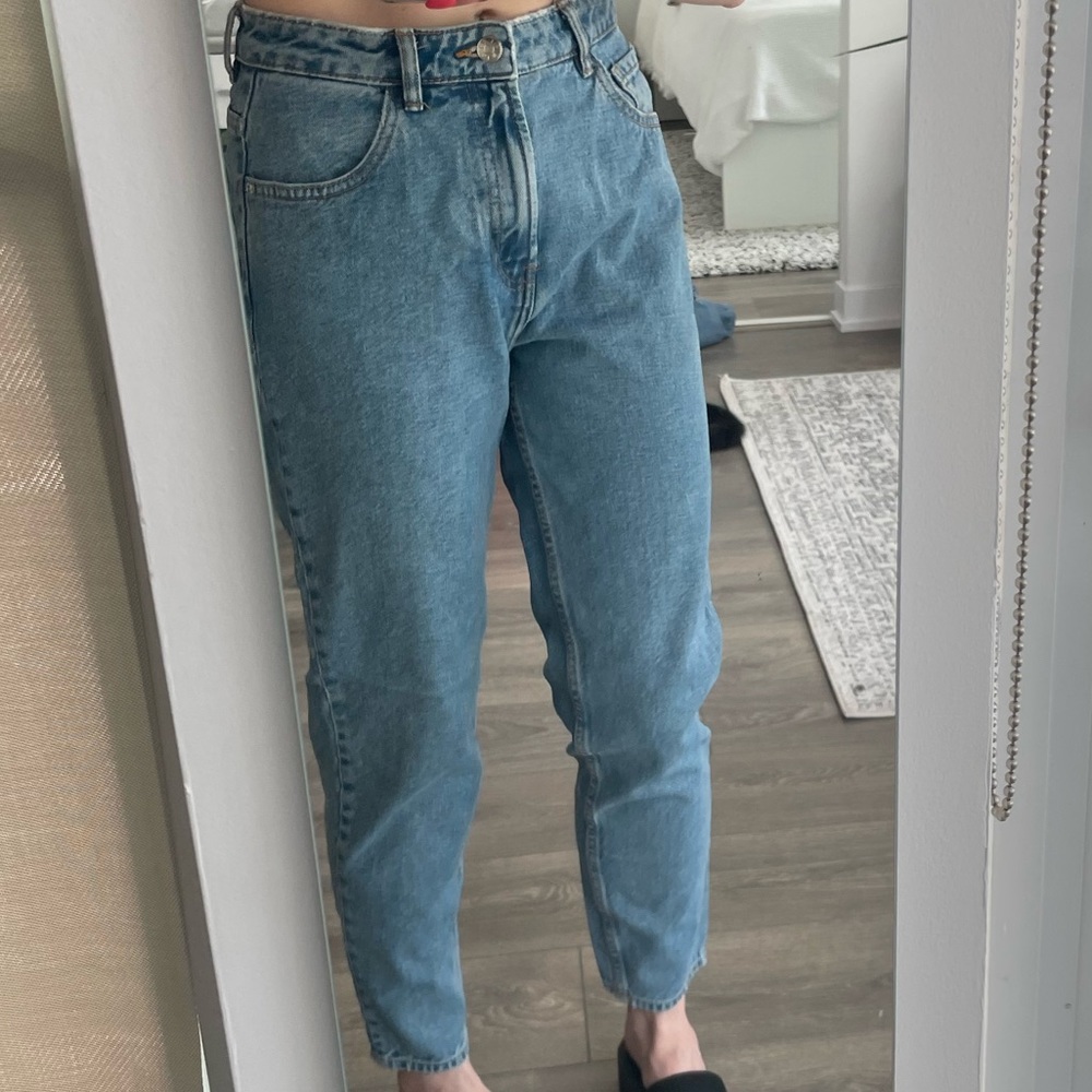 Zara - Trafaluc Mom Jeans, Blue